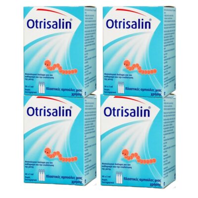 Otrisalin Πακέτο Προσφοράς Αποστειρωμένος Φυσιολογικός Ορός σε Αμπούλες 4x(30x5ml)