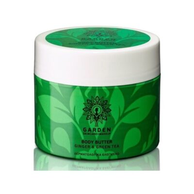 Garden of Panthenols Body Butter Ginger & Green Tea Θρεπτικό και Ενυδατικό Βούτυρο Σώματος με Πράσινο Τσάι 200ml