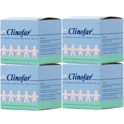 Clinofar Πακέτο Προσφοράς Αποστειρωμένος Φυσιολογικός Ορός σε Αμπούλες 4x(30x5ml)