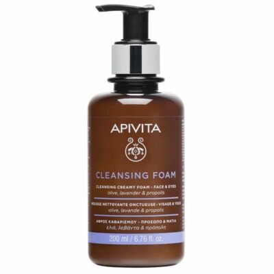 Apivita Cleansing Foam Face & Eyes With Olive