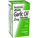 Health Aid Garlic Oil Odourless 2mg 30tabs