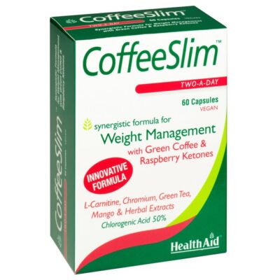 HealthAid Coffee Slim για Αύξηση του Μεταβολισμού & των Επιπέδων Ενέργειας 60 Κάψουλες