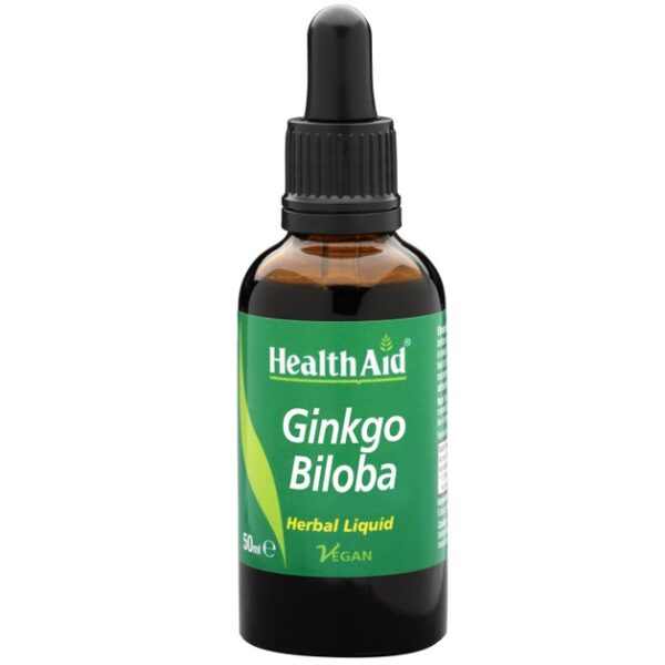 Health Aid Ginkgo Biloba Herbal Liquid 50 ml
