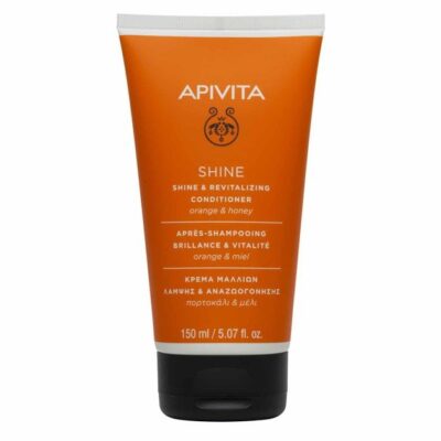 Apivita Shine & Revitalizing Conditioner For All Hair Types With Orange & Honey 150ml