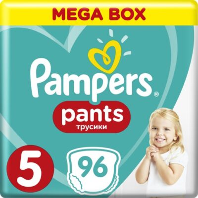 Pampers Pants Mega Box Junior Νο5 (12-18kg) 96 πάνες