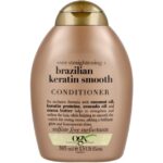 OGX Brazilian Keratin Smooth Conditioner Ever Straightening Μαλακτική Κρέμα Λείανσης & Λάμψης στα Ταλαιπωρημένα Μαλλιά 385ml