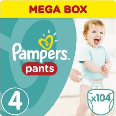 Pampers Pants Mega Box Νο4 (8-14kg) 104 πάνες