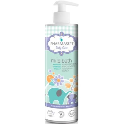 Pharmasept Baby Care Mild Bath Παιδικό Αφρόλουτρο για Σώμα & Μαλλιά Χωρίς Αλκάλια ή Σαπούνι με Ουδέτερο pH7 500ml
