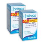 Health Aid Lipotropic Συμπλήρωμα Διατροφής Λιποδιαλυτικό για Σωστό Μεταβολισμό & Μείωση του Σωματικού Βάρους 2x60tabs