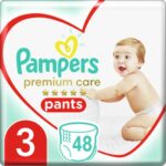 Pampers Premium Care Pants Jumbo Pack No3 (6-11kg) 48 πάνες