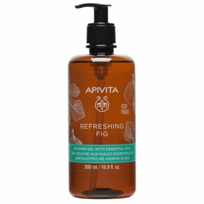 Apivita Refreshing Fig Shower Gel With Essential Oils 500ml