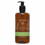 Apivita Tonic Mountain Tea Shower Gel With Essential Oils 500ml