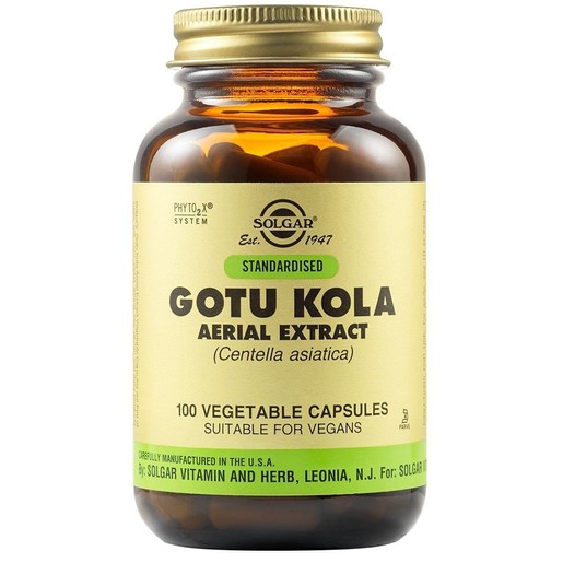 Solgar Std Gotu Kola Aerial Extract 100 veg.caps