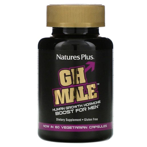 Nature's Plus GH Male Boost for Men Συμπλήρωμα Διατροφής για τη Φυσική Διέγερση της Ενδογενούς Αυξητικής Ορμόνης 60 Veg Caps