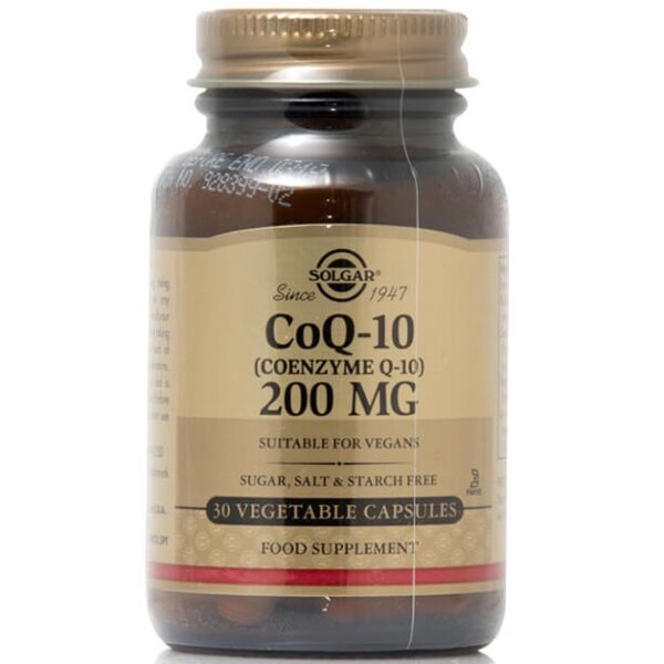Solgar Coenzyme CοQ10 200mg 30 veg.caps