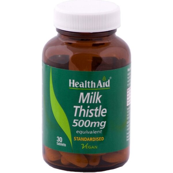 Health Aid Milk Thistle 500mg 30tabs