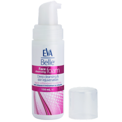 Eva Belle Face Cleansing Foam Αφρός Προσώπου για Βαθύ Καθαρισμό & Αναζωογόνηση της Επιδερμίδας 150ml