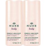 Nuxe Πακέτο Προσφοράς Deodorant Long Lasting Αποσμητικό Μεγάλης Διάρκειας Χωρίς Οινόπνευμα 2 x 50ml 1+1 Δώρο