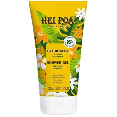 Hei Poa Soins Corps Hair & Body Shampoo with Tahiti Monoi Oil 150ml