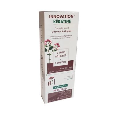 Klorane Keratin Συμπλήρωμα Διατροφής για τα Μαλλία 3x30caps