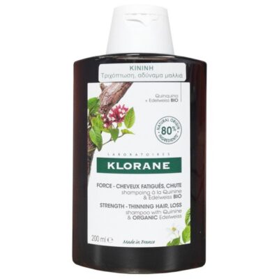 Klorane Shampooing a la Quinine & Edelweiss Bio 200ml