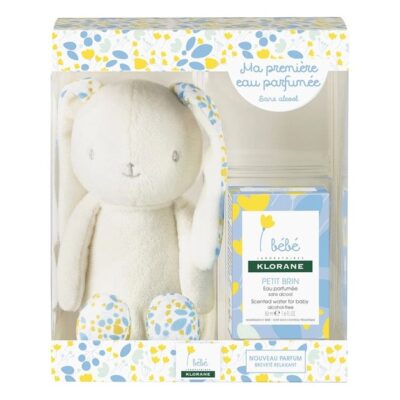 Klorane Bebe Premiere Eau Bebe Parfumee - Βρεφικό Αρωματισμένο νερό 50ml & ΔΩΡΟ Αρκουδάκι
