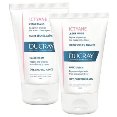 Ducray Πακέτο Προσφοράς Ictyane Creme Emolliente Hydratante 2x50ml σε Ειδική Τιμή