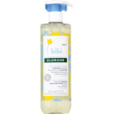 Klorane Bebe Gel Lavant Doux Calendula Βρεφικό Απαλό Ζελ Καθαρισμού για Σώμα - Μαλλιά με Οργανική Καλέντουλα 500ml Promo -25%