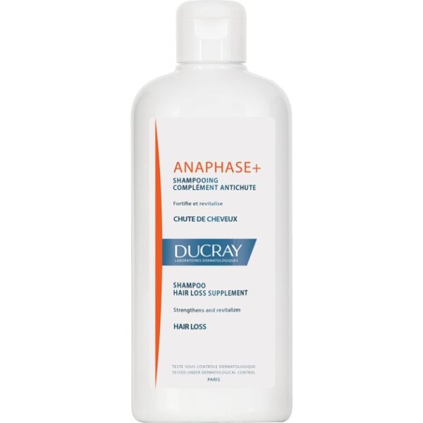 Ducray Anaphase+ Shampooing Complement Antichute Σαμπουάν Αγωγής για την Τριχόπτωση Ιδανικό για Αδύναμα Μαλλιά 400ml Promo -15%