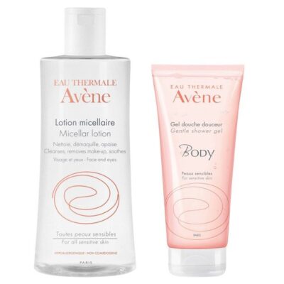 Avene Promo Eau Thermale Lotion Micellar 400ml & Δώρο Avene Gel Douche Douceur Body 100ml