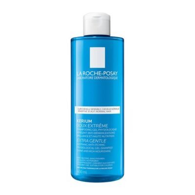 La Roche-Posay Kerium Extra Gentle Gel Shampoo για το Ευαίσθητο Τριχωτό 400ml