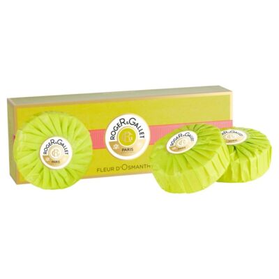 Roger & Gallet Fleur D' Osmanthus Perfumed Soap Bar Pack 3x100gr
