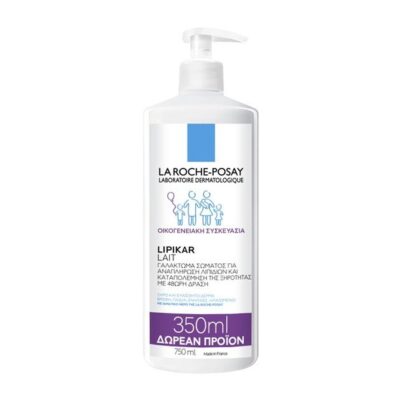 La Roche-Posay Lipikar Lait Γαλάκτωμα Σώματος Εμπλουτισμένο με Λιπίδια Κατά της Ξηρότητας 750ml