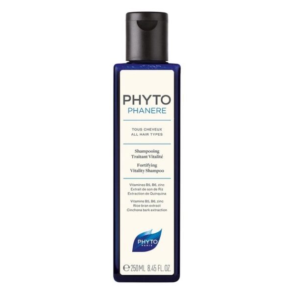Phyto Phytophanere Fortifying Vitality Shampoo Δυναμωτικό Αναζωογονητικό Σαμπουάν 250ml