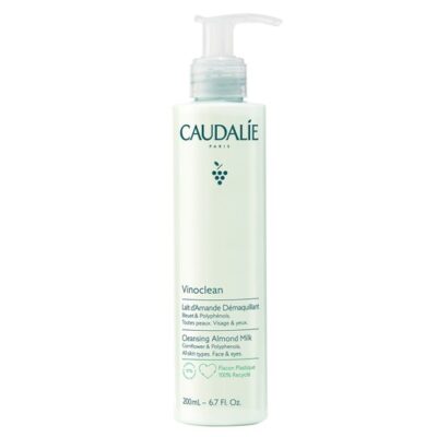 Caudalie Vinoclean Cleansing Almond Milk Γαλάκτωμα Καθαρισμού & Ντεμακιγιάζ Προσώπου & Ματιών 200ml