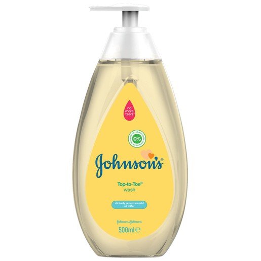 Johnson's Baby Top-to-toe 2 σε 1 Αφρόλουτρο & Σαμπουάν 500ml