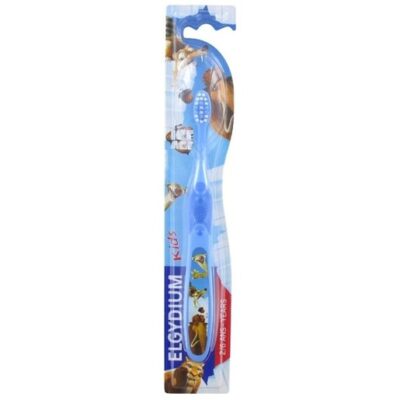 Elgydium Kids Ice Age Παιδική Οδοντόβουρτσα με Στρογγυλεμένες Ίνες για Απαλό Βούρτσισμα 2-6 Ετών