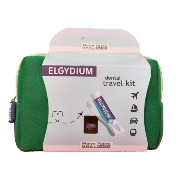 Elgydium Dental Travel Kit Σετ Ταξιδιού με Οδοντόβουρτσα