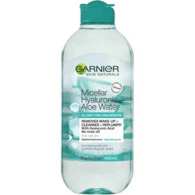 Garnier Micellar Hyaluronic Aloe Water for All Skin Types 400ml