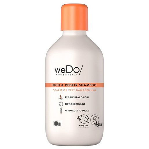 weDo Rich & Repair Shampoo Coarse or Very Damaged Hair Σαμπουάν Θεραπείας για Μείωση του Σπασίματος της Τρίχας 100ml weDo Rich & Repair Shampoo Coarse or Very Damaged Hair Σαμπουάν Θεραπείας για Μείωση του Σπασίματος της Τρίχας 100ml