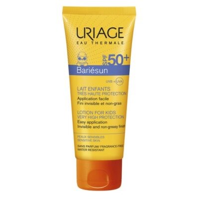 Uriage Bariesun Spf50+ Enfants / Kids Lotion Βρεφικό Παιδικό Αντηλιακό Γαλάκτωμα Πολύ Υψηλής Προστασίας για Πρόσωπο & Σώμα 100ml