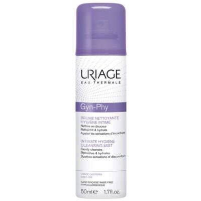 Uriage Eau Thermale Gyn-Phy Intimate Hygiene Cleansing Mist Καθαρίζει Αναζωογονεί και Καταπραΰνει την Ευαίσθητη Περιοχή 50ml
