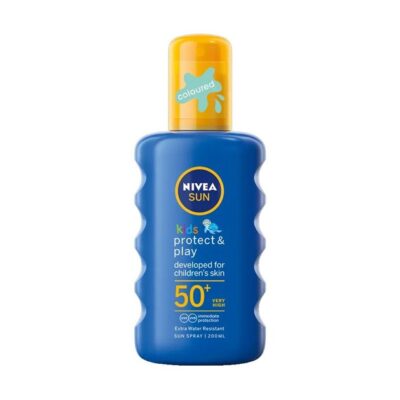 Nivea Sun Kids Protect & Play Spf50+ Spray Lotion Developed For Children's Skin 300ml