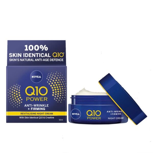 Nivea Q10 Plus Anti-Wrinkle Night Cream For All Types Skin 50ml