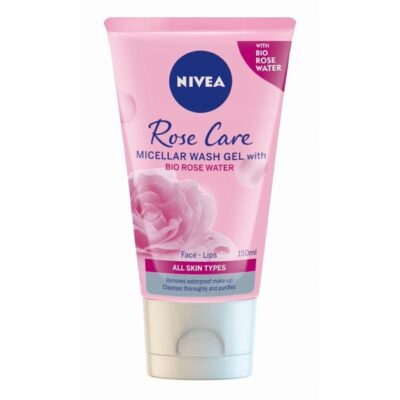Nivea Micellar Wash Gel with Organic Rose Water 150ml