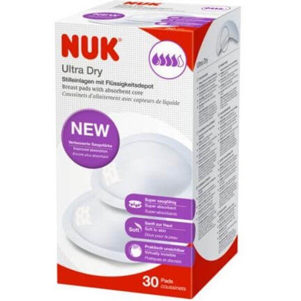 Nuk Ultra Dry Επιθέματα Στήθους 30τμχ