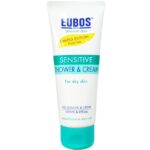 Eubos Sensitive Shower & Cream Travel Size Απαλός Καθαρισμός Σώματος Καθημερινής Χρήσης για Ξηρές Επιδερμίδες 100ml