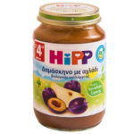 Hipp Βρεφική Φρουτόκρεμα με Δαμάσκινο & Αχλάδι Μετά τον 5ο Μήνα 190gr