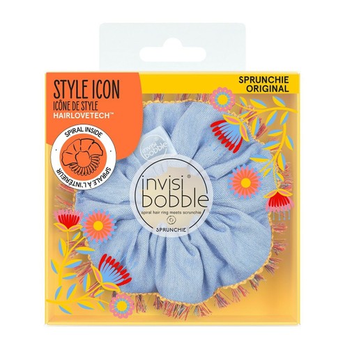 Invisibobble Sprunchie Original Flores & Bloom Λαστιχάκι Μαλλιών - Hola Lola 1 Τεμάχιο