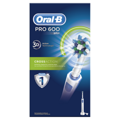 Oral-B Pro 600 Cross Action 3D Technologie Ηλεκτρική Οδοντόβουρτσα